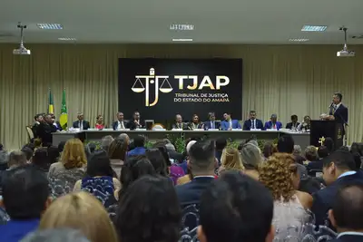 galeria:  Sessão Solene de Posse dos Dirigentes do Tribunal de Justiça do Estado do Amapá para o Biênio 2025-2027
