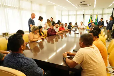 galeria: Almoço e reunião com os Caciques do Oiapoque