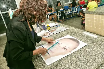 galeria: Governo do Estado Promove Curso de Embelezamento para Moradores do Conjunto Habitacional  Macapaba
