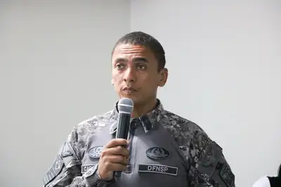 Foto: Nayana Magalhães/GEA Capitão Cleyston Nunes, coordenador do curso