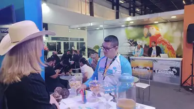 notícia: Estande do Governo do Amapá é visitado por mais de 3 mil pessoas durante Trade Show 2025, em São Paulo