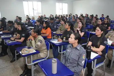 notícia: Governo do Estado promove evento especial para 100 mulheres da Segurança Pública do Amapá