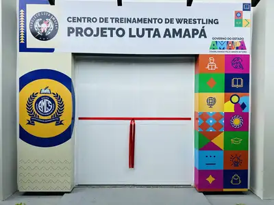 galeria: Entrega do Centro de Treinamento de Wrestling