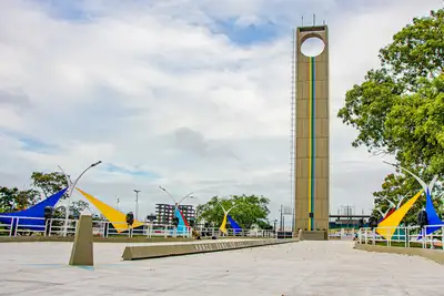 notícia: Governo do Amapá inicia revitalização do Monumento Marco Zero do Equador