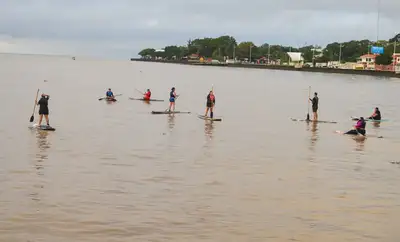 notícia: 'Remando Contra a Maré': com apoio do Governo do Amapá, projeto incentiva esporte para mulheres em vulnerabilidade social
