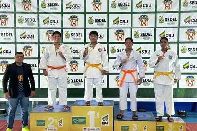 notícia: Com incentivo do Governo do Estado, atletas do Amapá brilham no Campeonato Brasileiro de Judô - Região 1 e conquistam 51 medalhas