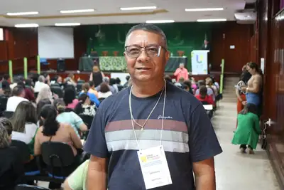 notícia: 'Podemos construir um futuro melhor para nossas crianças', diz professor durante Fórum Estadual de Educação, em Macapá 