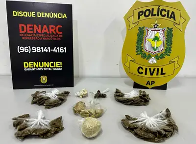 notícia: Operação Narke 3: Polícia  Civil do Amapá prende 28 criminosos em nova fase de ação nacional contra o tráfico de drogas