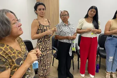 notícia: ‘Eu Te Vejo’: projeto restaurativo educa profissionais de saúde da Unacon sobre escuta humanizada e harmonia no trabalho