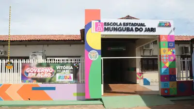 notícia: Governo do Amapá entrega 20ª escola da gestão e impulsiona educação em Vitória do Jari