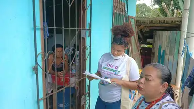 notícia: Governo do Amapá realiza varredura vacinal contra o sarampo e febre amarela em Oiapoque