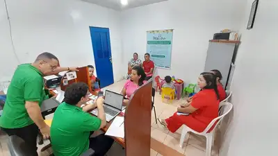 notícia: Projeto TEAcolho: Carteira do Autista e do SUS são disponibilizados para moradores de Vitória do Jari em ação do Governo do Amapá