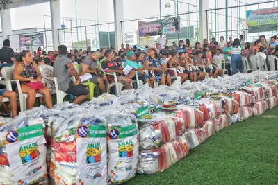 galeria:  Entrega de Cestas Básicas - Programa  Amapá sem fome