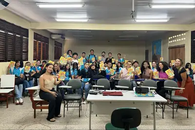 notícia: Alunos de escolas públicas de Macapá recebem educação sobre Direitos Humanos por acadêmicos da Ueap e Unifap