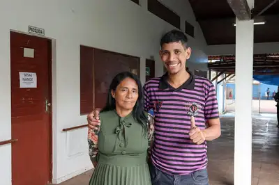 notícia: ‘Essas ações são muito importantes', diz mãe de jovem atípico sobre serviços para pessoas autistas realizados pelo Governo do Amapá