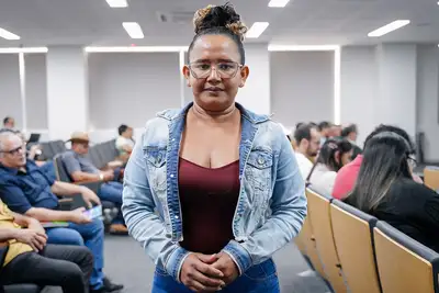 notícia:  ‘É valoroso fazer parte dessa construção’, diz agricultora  sobre o Plano da Bacia do Rio Araguari desenvolvido pelo Governo do Amapá
