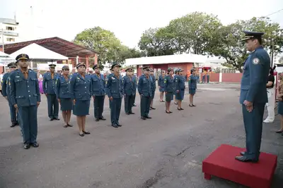 notícia: Governo do Estado realiza formatura de 18 novos sargentos do quadro especial e promoção do Corpo de Bombeiros do Amapá