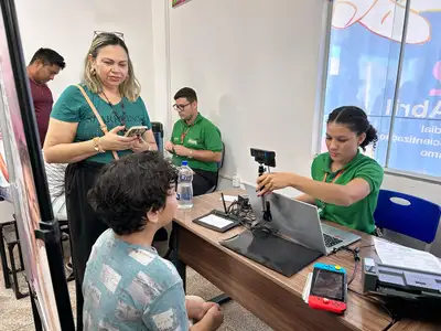 notícia: Abril Azul: Projeto TEAcolho do Governo do Amapá realiza mais de 100 atendimentos em centros educacionais de Macapá e Santana