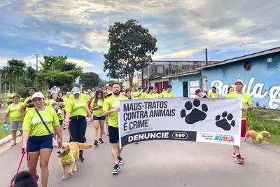 notícia: Abril Laranja: Governo do Amapá adere a campanha nacional pelo fim dos maus-tratos aos animais