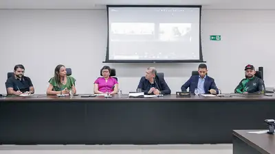 notícia: Governo do Estado debate projeto de lei da pesca esportiva com deputados da Assembleia Legislativa do Amapá