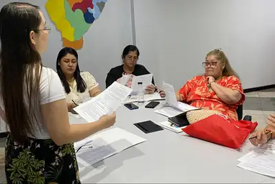 notícia: Conselheiras estaduais em aleitamento materno são orientadas pelo Governo do Amapá sobre avanços no manejo clínico da lactação