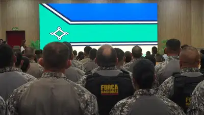notícia: Formandos exaltam curso inédito no Amapá da Força Nacional, promovido pelo Governo do Estado e Ministério da Justiça
