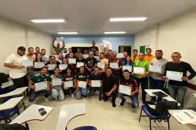 notícia: Governo do Amapá realiza cerimônia de encerramento de capacitação em Gestão Esportiva 
