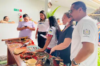 notícia: Governo do Amapá promove dia dedicado à medicina tradicional indígena no Hospital de Oiapoque