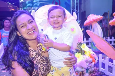 notícia: ‘É um momento de alegria para nossas crianças’, diz mãe que participou do 'Páscoa Encantada', promovido pelo Governo do Amapá em Santana