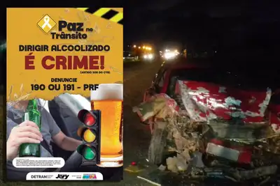 notícia: Governo do Amapá incentiva população a denunciar motoristas alcoolizados