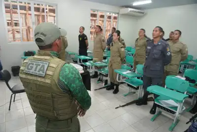 notícia: Governo do Amapá inicia nova fase do III Curso de Operações Aéreas da Segurança Pública
