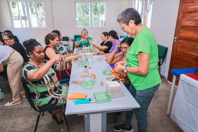 notícia: Projeto ‘Lixo Zero Amapá’ promove sustentabilidade voltada ao público feminino com apoio do Governo do Estado