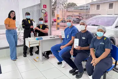 notícia: Fundação de Saúde Amapaense fortalece cuidado humanizado com blitz educativa na Unidade Estadual de Internação