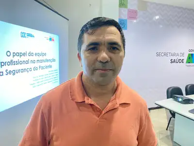 notícia: 'Garante segurança para evitar acidentes’, diz enfermeiro sobre treinamento em unidades de saúde do Governo do Amapá