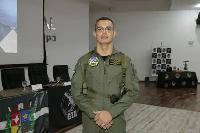 Tenente-coronel Eder Prado, coordenador do GTA