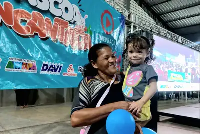 notícia: ‘É sobre sentir-se lembrada e acolhida’, diz moradora do Macapaba ao participar da Páscoa Encantada do Governo do Amapá