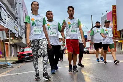 notícia: Governo do Amapá reúne mais de 1 mil participantes na 2ª Corrida e Caminhada em Memória às Vítimas de Acidentes de Trabalho