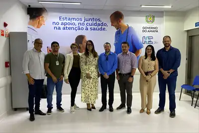 notícia: Governo do Amapá recebe Associação Nacional de Estatais de Saúde para reforçar modelo inovador de gestão no SUS