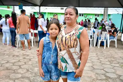 notícia: 'É bom ter uma ação dessa no nosso bairro', diz moradora sobre cuidados em ação da UPA Zona Norte de Macapá