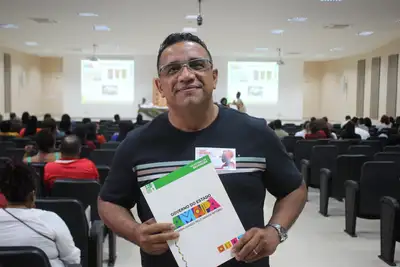 notícia: 'A gente sai mais preparado para a sala de aula', destaca professor da rede quilombola durante formação do Governo do Amapá