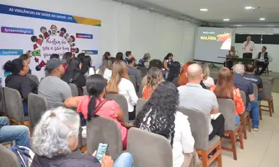notícia: Manejo clínico da malária e formas de prevenção são temas de treinamento realizado pelo Governo do Amapá