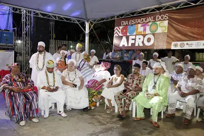 notícia: Com apoio do Governo do Estado, programação celebra Dia Estadual dos Cultos Afro-Religiosos nesta