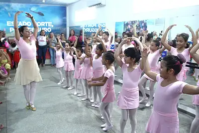 Foto: Jorge Júnior/GEA Projeto de Ballet na comunidade
