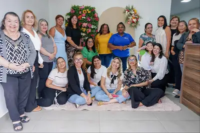 notícia: Emoção e reconhecimento marcam homenagem do Dia das Mães na Secretaria de Comunicação do Governo do Amapá