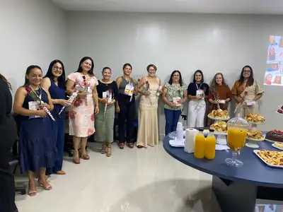 notícia: Fundação de Saúde Amapaense promove evento especial para colaboradoras em homenagem ao Dia das Mães