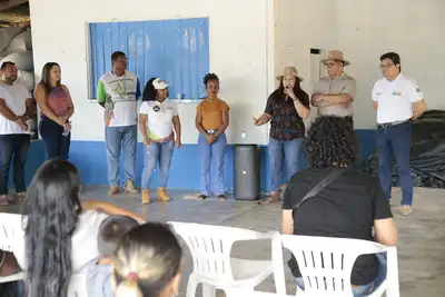 notícia: Governo do Amapá faz entrega de arranjo produtivo para criadores de suínos, em Macapá 