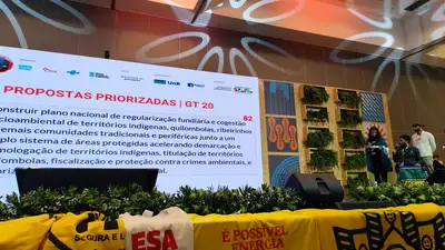 notícia: Amapá colabora com propostas para enfrentar crise climática na 5ª Conferência Nacional de Meio Ambiente, em Brasília 