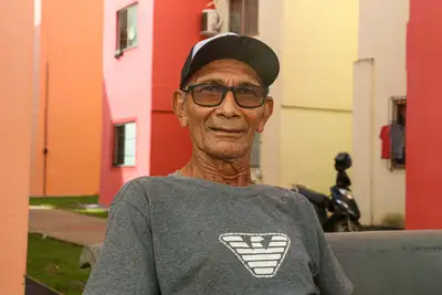 notícia: ‘Melhor coisa que aconteceu na minha vida’, diz morador do Vila dos Oliveiras em aniversário de 1 ano do residencial