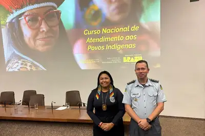 notícia: Governo do Amapá integra Curso Nacional de Atendimento à População Indígena promovido pelo Ministério da Justiça
