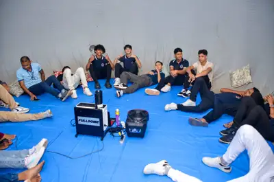 notícia: Planetário móvel encerra a programação do Inova Vale do Jari com experiência imersiva para estudantes